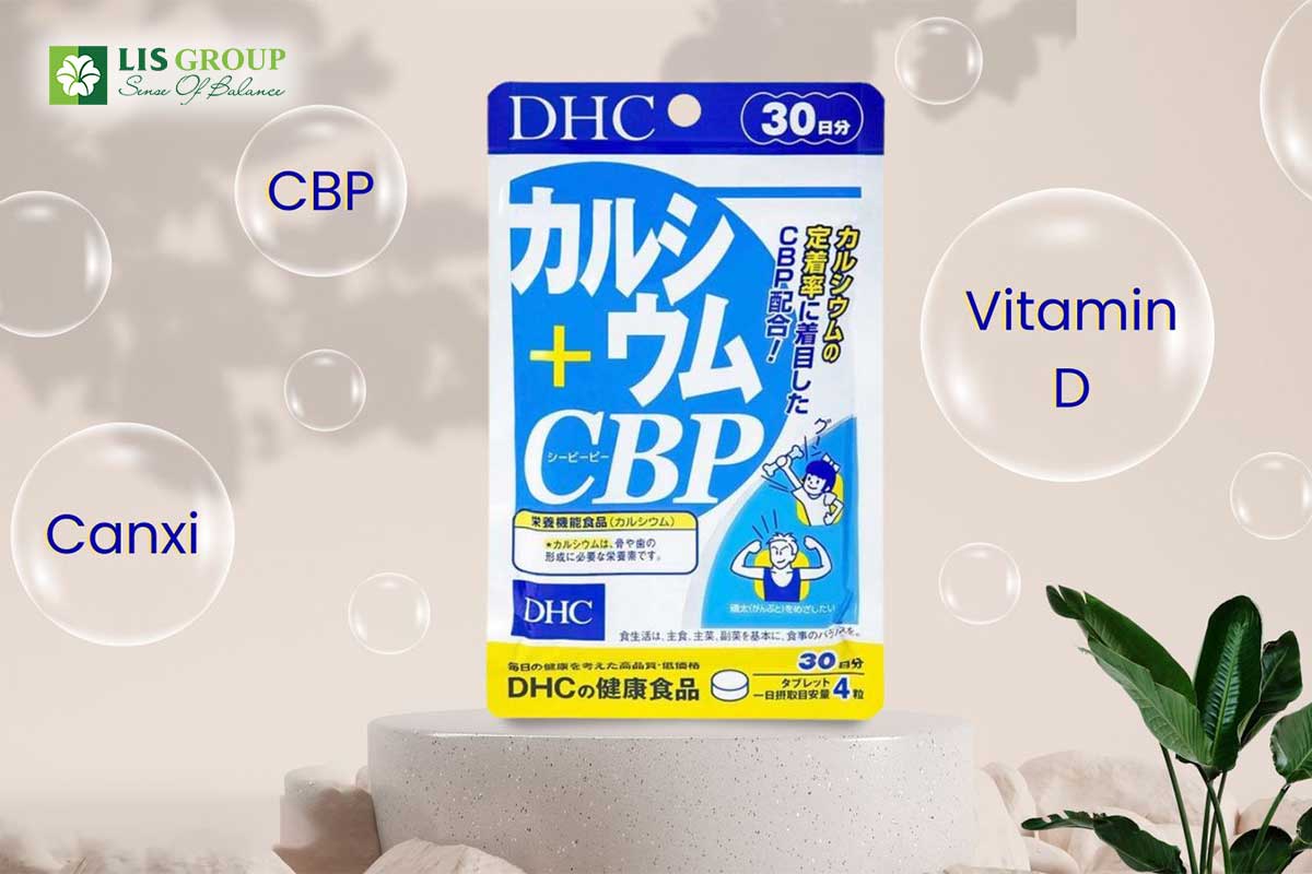 Viên uống DHC Calcium + CBP là thực phẩm chức năng uy tín từ Nhật Bản
