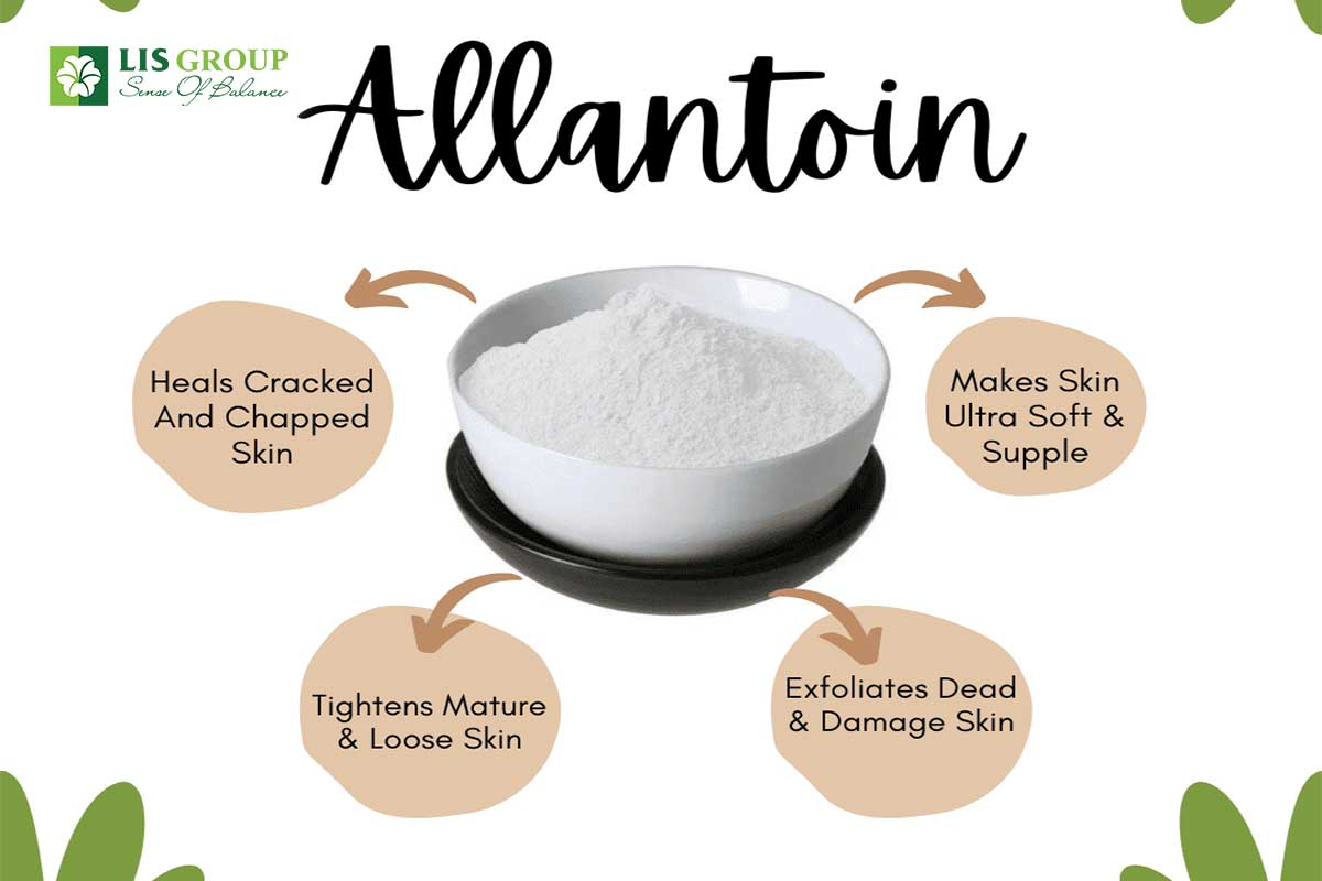Allantoin có rất nhiều lợi ích với nhiều lĩnh vực khác nhau